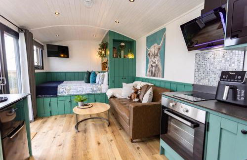 Willows Rest - 1 Bed Shepherd's Hut - Pentlepoir - Foto 51