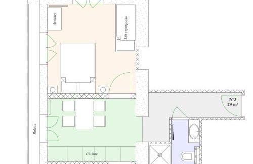 Gîte montagne 1 à 25 places "Chalet Coste Belle" - Foto 10