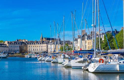 Charmant studio avec terrasse hyper-centre de Vannes à 5 min du Port et des Remparts - Foto 39