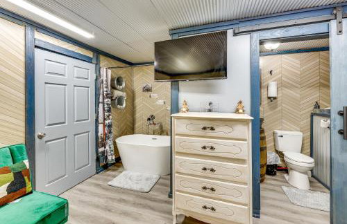 Gym Access On-Site: Cabin w/ Deck in Red Oak! - Foto 12
