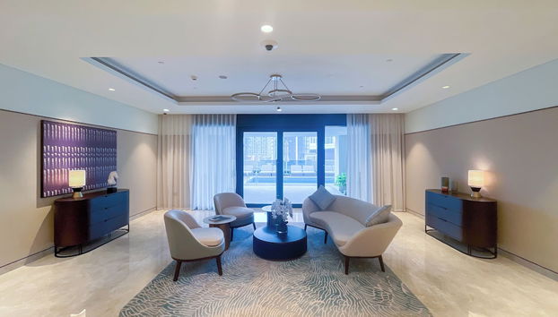 Zona de estar del vestíbulo