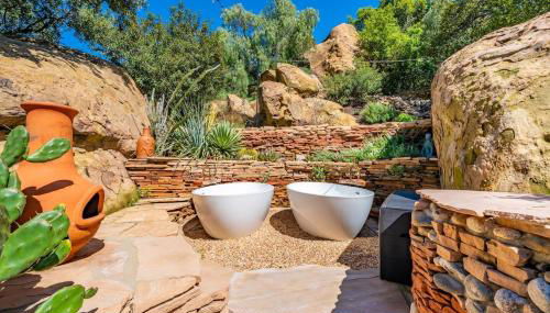 Private Romantic Escape, Hidden Gem w Hot Tub - Foto 2, Garden