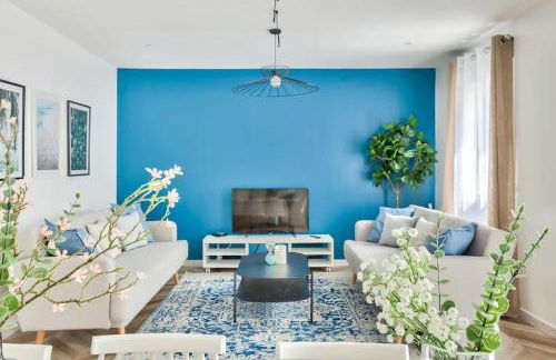 Parking Gratuit - 15mn Paris - 5mn à pied Gare Epinay Villetaneuse - Terrasse - Jardin - De 1 à 10 personnes - Stade de France - Casino d'Enghien - Hippodrome, Université - Foto 1