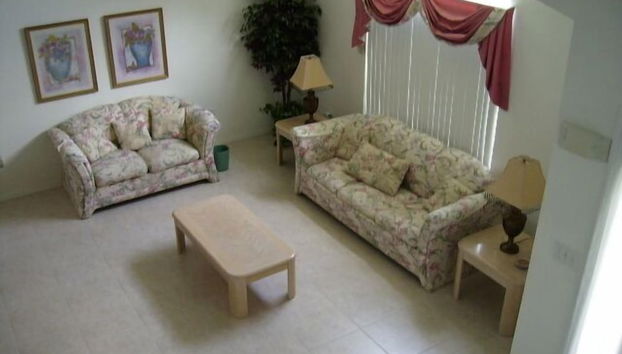 Sala de estar do lobby