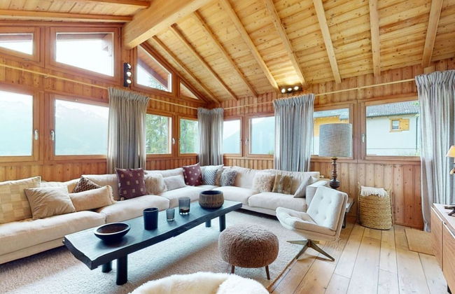 Beautiful Chalet in Le Bouveret With Garden - Foto 12