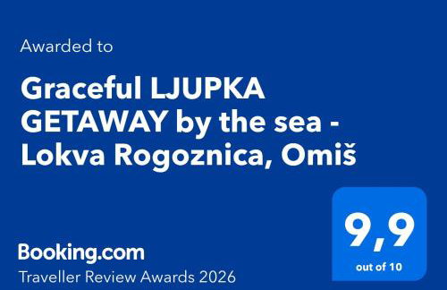 Graceful LJUPKA GETAWAY by the sea - Lokva Rogoznica, Omiš - Foto 1