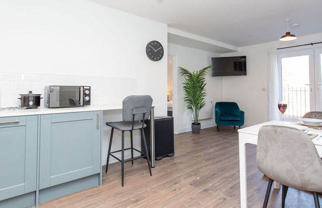 Central Flats in Cardiff with Parking - Foto 41