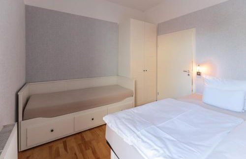 Am Steiger 3 Wohnen direkt am Erfurter Steigerwald Balkon Wasserbett & Badewanne - Foto 6