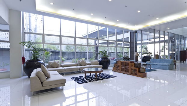 Sitzecke in der Lobby