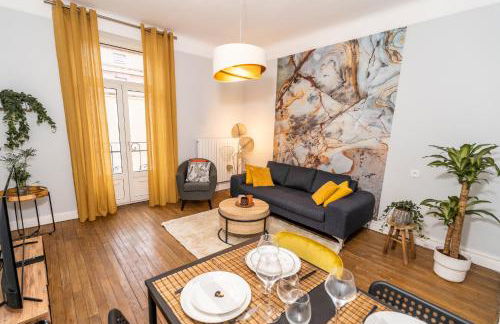 Audace - Appartement Premium 75m2 avec parking privé - Centre de Metz - 2 à 4 Personnes - Foto 8