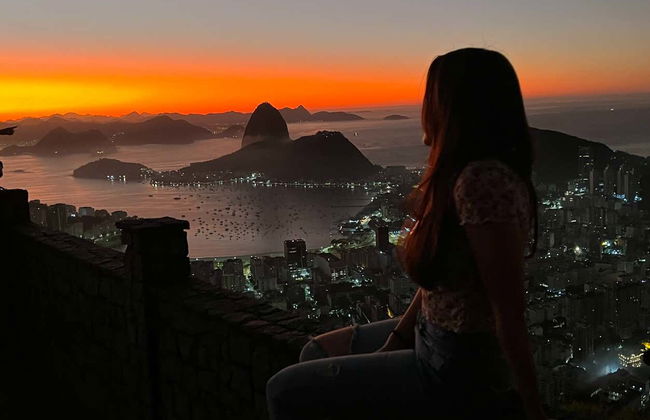 Amanecer en el mirador de Dona Marta + Cristo Redentor - Foto 2