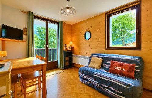 Le Chamois -5 pers- pied des pistes - vue montagne - Foto 2