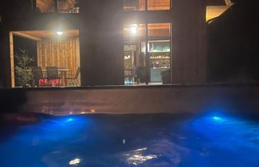 Strefa Ciszy Bieszczady domki z jacuzzi lub z banią z hydromasażem - Foto 63