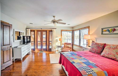 Lakefront Harrison Home with Sunroom, Deck, and Dock! - Photo 17