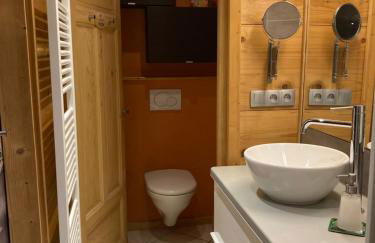 l'Echo des Glieres vue montagne centre village sauna & grill - Foto 30