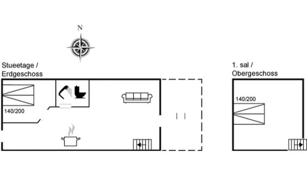 "Seppe" - 500m from the sea - Foto 2, Floorplan