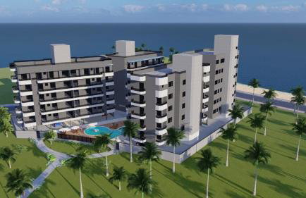 Lindo apartamento frente mar Peracanga - Foto 68