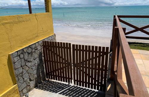 Casa à Beira Mar, piscina e 4 suítes na praia de Ipioca-Maceió-AL - Vila Ipioca - Foto 33