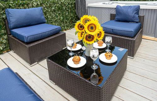 Kernersville King Beds Hot Tub Arcade Firepit - Photo 36