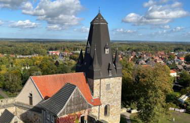 "An der alten Mühle 1" Große Fewo 110 qm, zentral gelegen, zwei Schlafzimmer, Südbalkon, Gartenterrasse & Wallbox - Foto 48