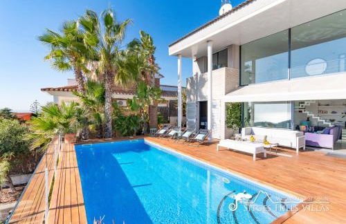 Super Villa Oasis Fab Sea and Sitges View with Private Pool and Air Conditioning - Foto 42