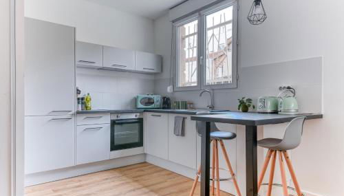 Cosy Villeurbanne - Lyon Gare PartDieu - Foto 4, stove, dishwasher, toaster