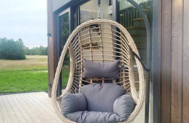 Vilanovka - domki z prywatną balią przy stawie i lesie - Foto 37