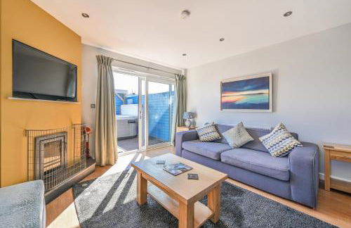 SandPipers Luxury hot tub lodge with 2 ensuites a private Sauna & BBQ terrace - Foto 2