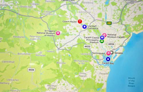 Cardiff Coach House with Hot Tub & Log Fire - Foto 9