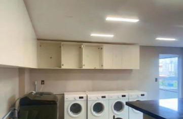 Priority Apartamento perto da praia em Praia Grande, Wifi, Garagem e Vista - Foto 26