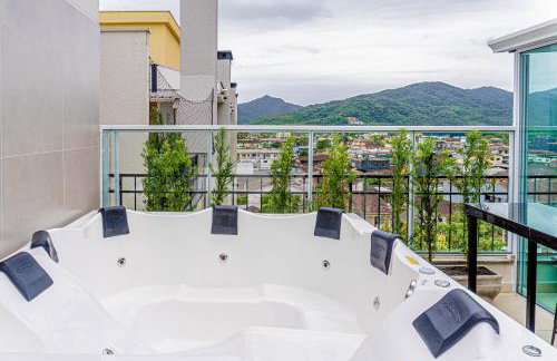 Cobertura Premium Hidro 3Quartos 2Vagas Ubatuba - Foto 22