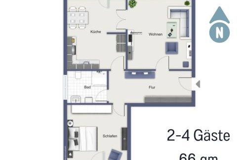 2 Zimmer App Dünengarten Lieblingsplatz Wg11 - Photo 27