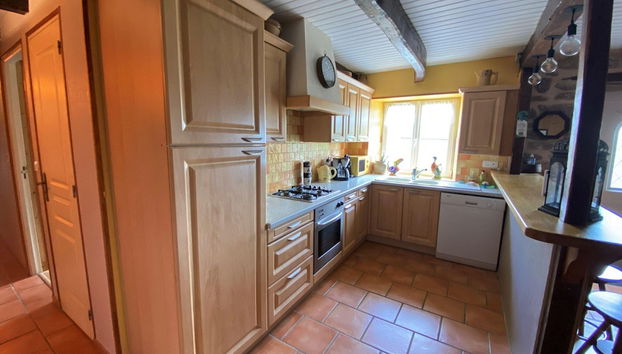 Holiday Home in Plogonnec Near Sandy Beaches - Foto 5, Cocina privada