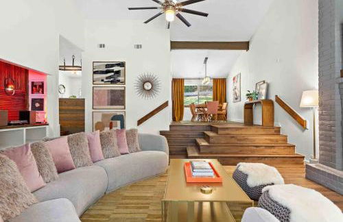 Art Deco Gem-King Suite-Hot Tub-Outdoor Fire Place - Foto 33