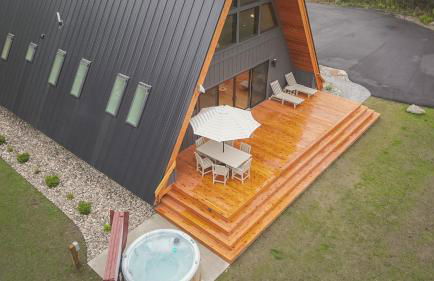 TreeTops Ayframe, Supersized AFrame on the River with Hot Tub - Foto 75