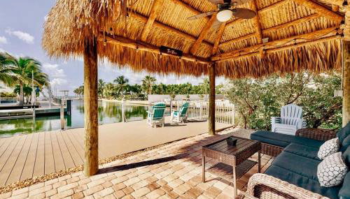 Super Snapper lux w/Heated Pool, Tiki, Dock, Lanai - Foto 3, sunbed