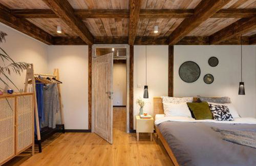 Nowoczesny dom nad jeziorem Zarybinek-Mazury Rybno, z własnym dostępem do linii brzegowej oraz łódką - Foto 20