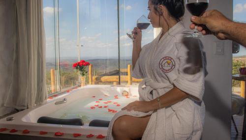 Chalé Formoso - Chalé Romântico com Hidromassagem - Foto 4