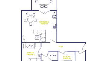 Traumhafte FeWo mit Garten und Sauna an der Küste - Foto 2