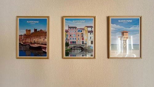 Les Colonnes - Appartement en duplex - Wifi - Foto 5