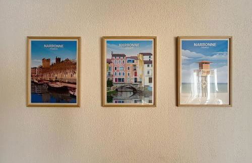 Les Colonnes - Appartement en duplex - Wifi - Foto 5