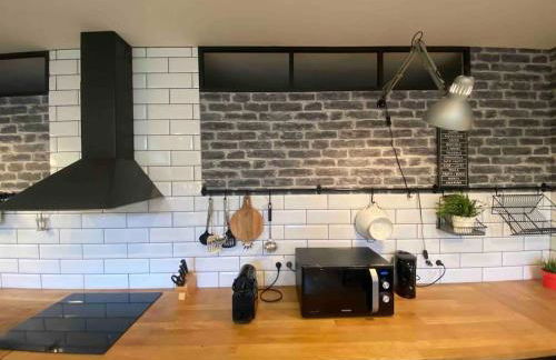 Rare ! LOFT Atypique Centre-Ville Parking Jardin - Foto 30