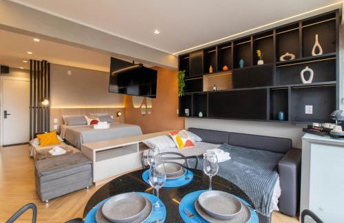 Atmosphere Home Studio 05310, Vaga, 7 km GRU, Lazer - Foto 77