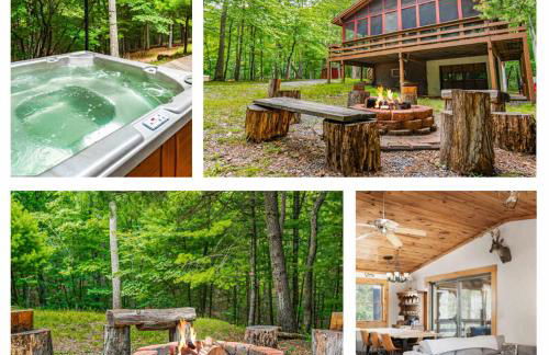 Cabin w hot tub & kayaks by river - Foto 1