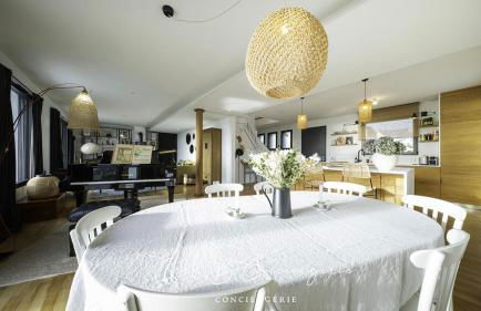 Vue imprenable exceptionnelle sur l'océan pour cette résidence haut de gamme avec piano DOELAN - Foto 7