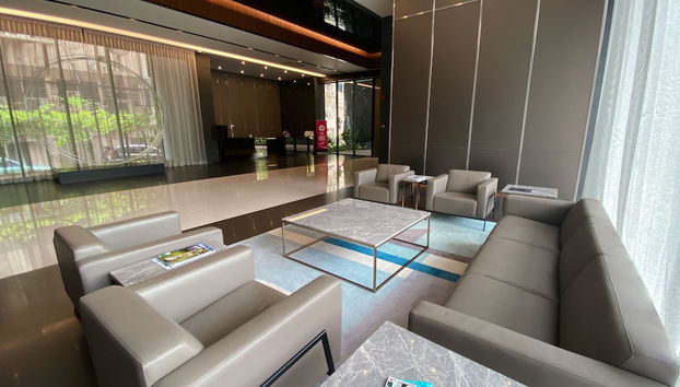 Sitzecke in der Lobby