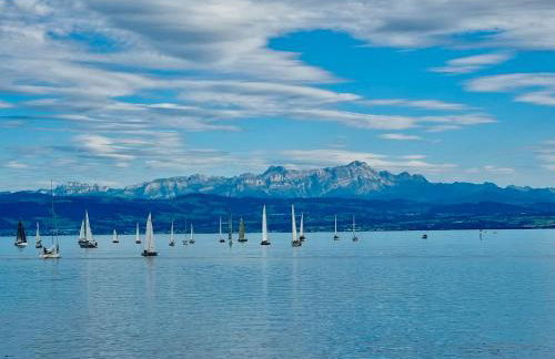 Ferienwohnung Seeblick - exklusive Wohnung in erster Reihe mit Balkon und Seeblick - Photo 20