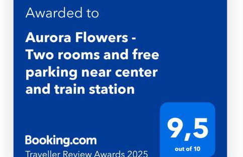 Aurora Flowers - Two rooms and free parking near center and train station - Foto 2