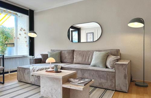 HyggeLiving - DELUXE - 90qm - Balkon - Gartenblick - 55 Zoll TV - Boxspringbetten - Hunde - Kinder - Fahrradkeller - Foto 17