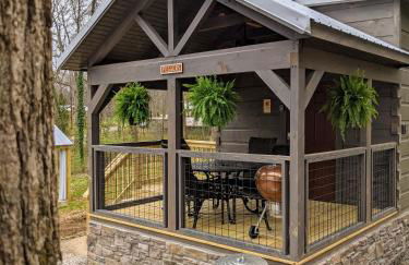 Peggers Cabin Luxury Rustic Tiny Cabin Spa - Foto 8